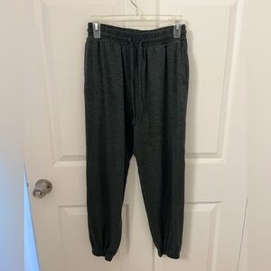 Girlfriend Collective heather grey joggers